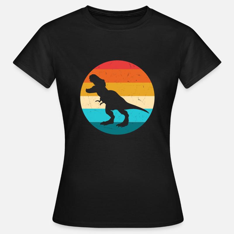 T-Rex - Frauen T-Shirt - Schwarz