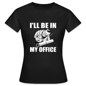 Welding - Women's T-Shirt - black - Front - AI Model Female 172 dark (172cm)
