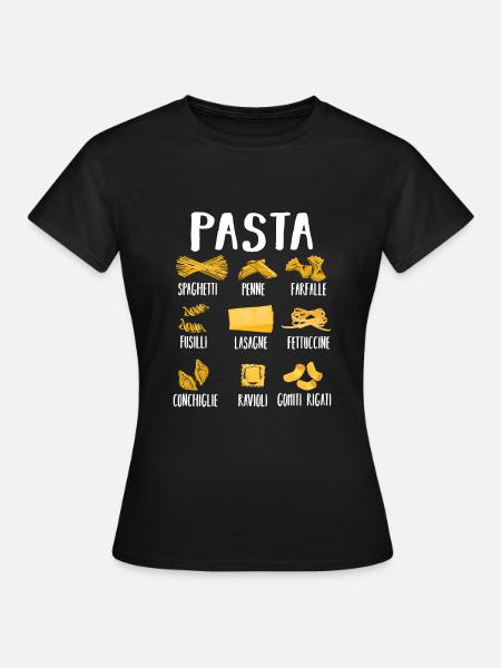 Pasta - T-shirt dam - svart