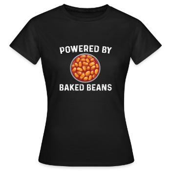Baked Beans - Women's T-Shirt - black - Front - AI Model Female 172 dark (172cm)