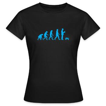 Remote-controlled model car - Women's T-Shirt - black - Front - AI Model Female 172 dark (172cm)