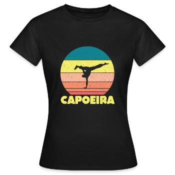 Capoeira - T-shirt Femme - noir - Devant - AI Model Female 172 dark (172cm)