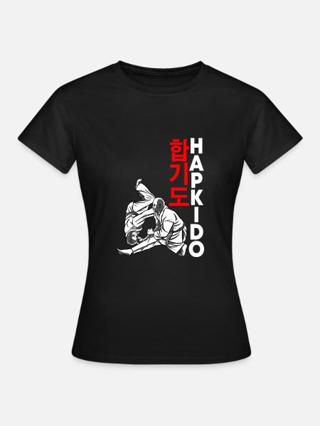 Hapkido - Frauen T-Shirt - Schwarz