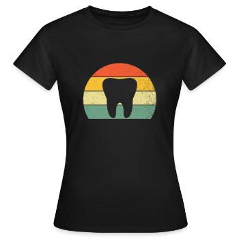 Dent - T-shirt Femme - noir - Devant - AI Model Female 172 dark (172cm)
