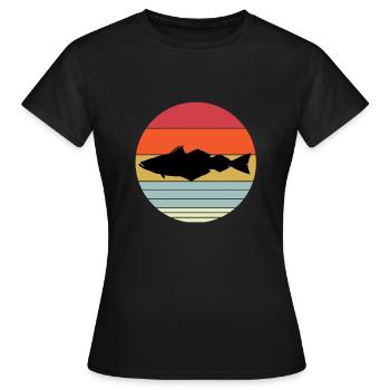 Lieu noir - T-shirt Femme - noir - Devant - AI Model Female 172 dark (172cm)
