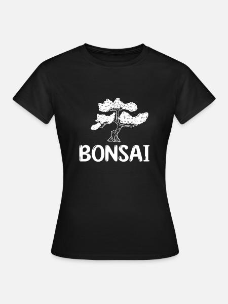 Bonsai - Frauen T-Shirt - Schwarz