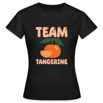 Équipe Mandarin - T-shirt Femme - noir - Devant - AI Model Female 172 dark (172cm)