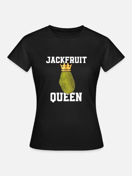 Jackfrucht Königin - Frauen T-Shirt - Schwarz