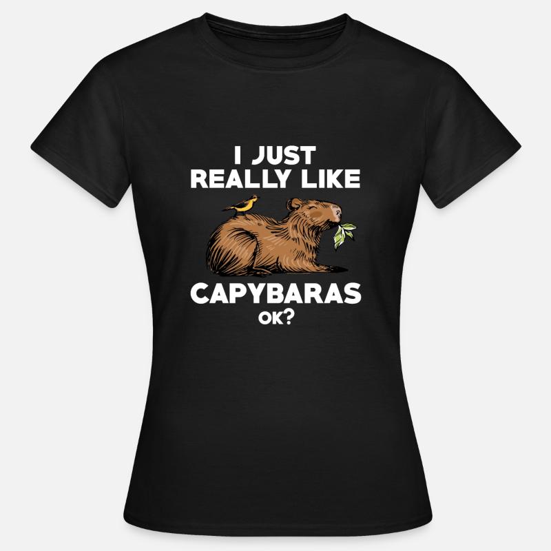 Capybara - Women's T-Shirt - black
