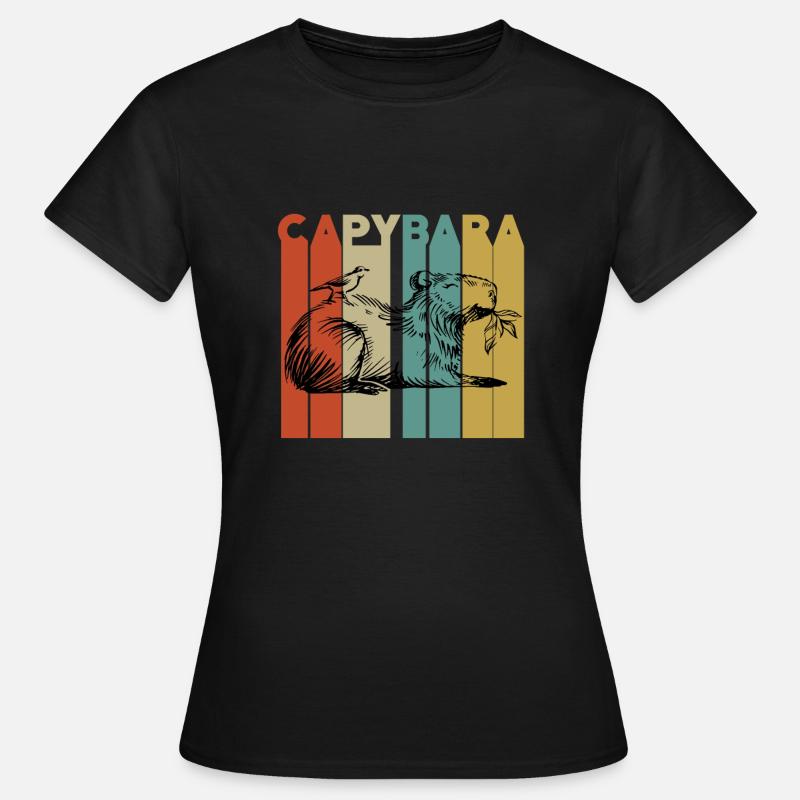 Capybara - Women's T-Shirt - black
