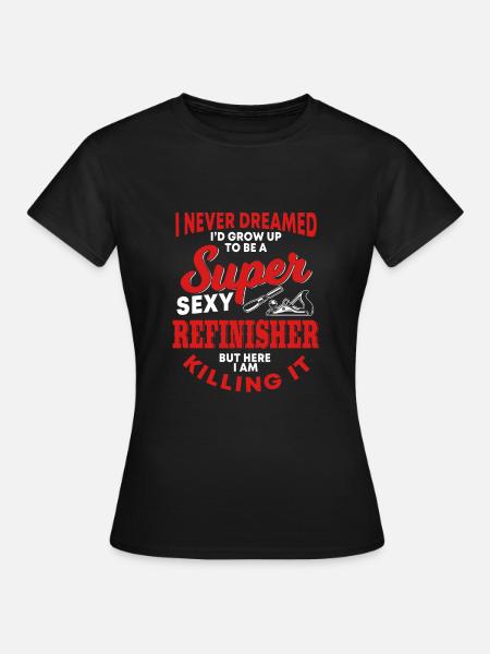 Lackierer - Frauen T-Shirt - Schwarz