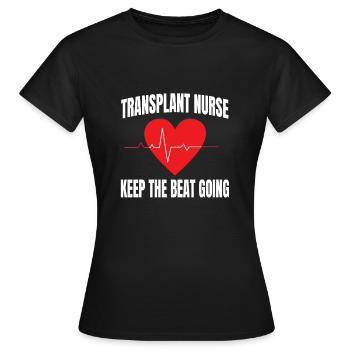 Jollier - T-shirt Femme - noir - Devant - AI Model Female 172 dark (172cm)