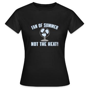 Retro Ferry Vêtements Porte-conteneurs - T-shirt Femme - noir - Devant - AI Model Female 172 dark (172cm)