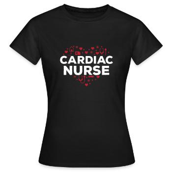 Retro Ferry Vêtements Porte-conteneurs - T-shirt Femme - noir - Devant - AI Model Female 172 dark (172cm)