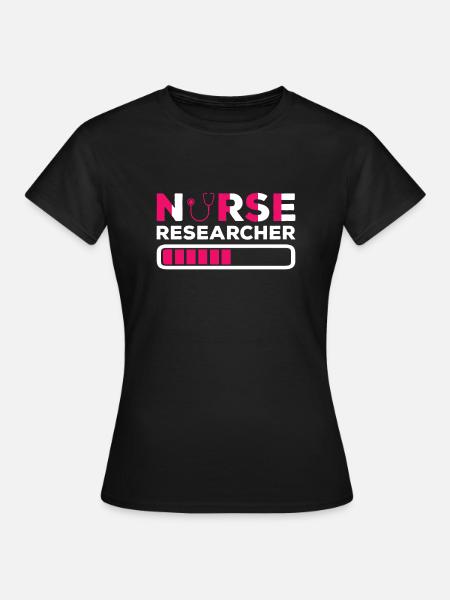 Pflegeforscher In Ausbildung - Frauen T-Shirt - Schwarz