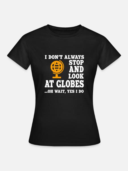 Geografie - Frauen T-Shirt - Schwarz