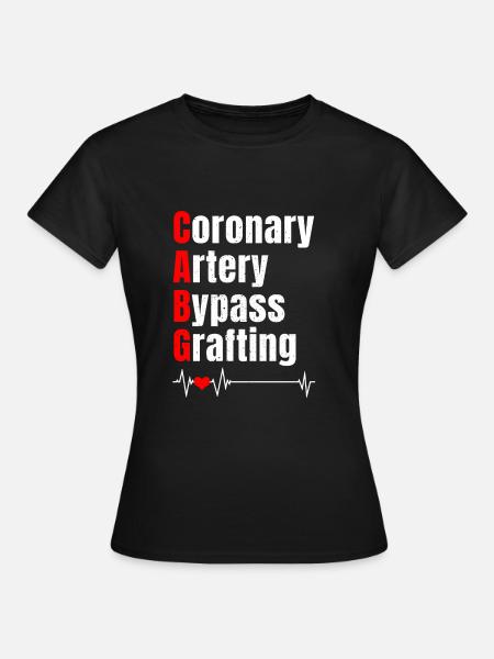 Bypass-Operation - Frauen T-Shirt - Schwarz