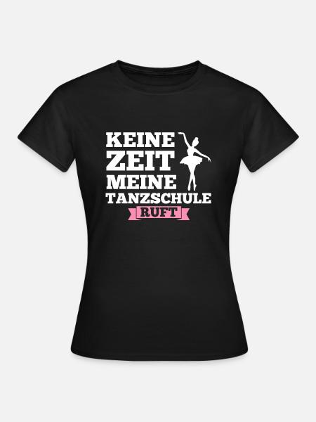 Ballerina Mädchen Balletttanz Geschenk - Frauen T-Shirt - Schwarz