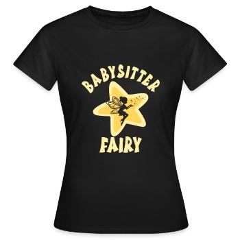 Baby-sitter - T-shirt Femme - noir - Devant - AI Model Female 172 dark (172cm)