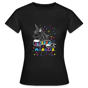 Baby-sitter - T-shirt Femme - noir - Devant - AI Model Female 172 dark (172cm)
