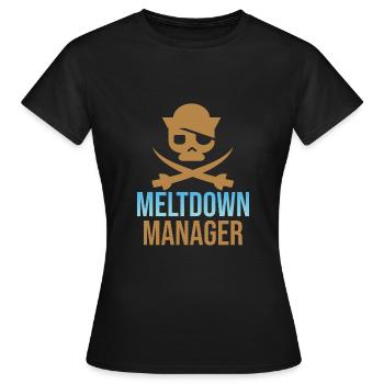 Baby-sitter - T-shirt Femme - noir - Devant - AI Model Female 172 dark (172cm)