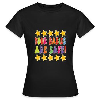 Baby-sitter - T-shirt Femme - noir - Devant - AI Model Female 172 dark (172cm)