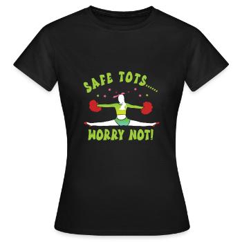 Baby-sitter - T-shirt Femme - noir - Devant - AI Model Female 172 dark (172cm)