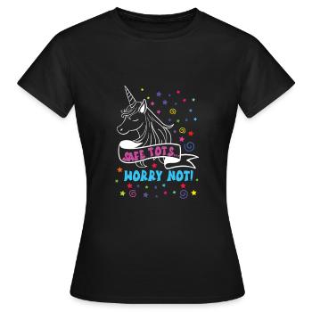 Baby-sitter - T-shirt Femme - noir - Devant - AI Model Female 172 dark (172cm)