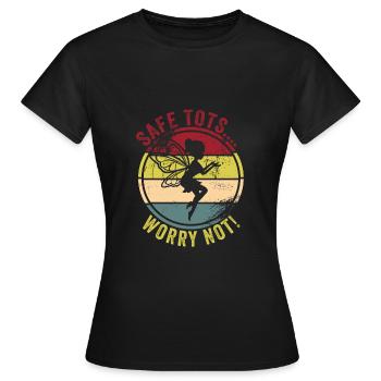 Baby-sitter - T-shirt Femme - noir - Devant - AI Model Female 172 dark (172cm)