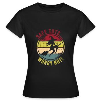 Baby-sitter - T-shirt Femme - noir - Devant - AI Model Female 172 dark (172cm)