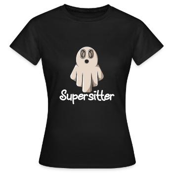 Baby-sitter - T-shirt Femme - noir - Devant - AI Model Female 172 dark (172cm)
