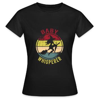 Baby-sitter - T-shirt Femme - noir - Devant - AI Model Female 172 dark (172cm)