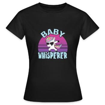 Baby-sitter - T-shirt Femme - noir - Devant - AI Model Female 172 dark (172cm)