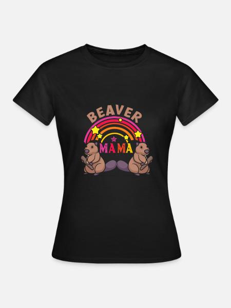 Biber - Frauen T-Shirt - Schwarz