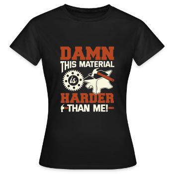 Locksmith - Women's T-Shirt - black - Front - AI Model Female 172 dark (172cm)