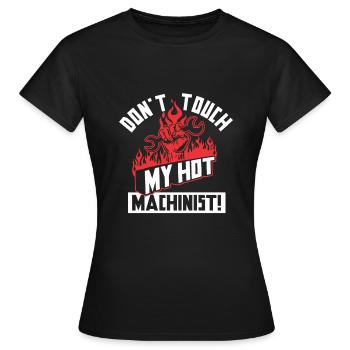 Locksmith - Women's T-Shirt - black - Front - AI Model Female 172 dark (172cm)