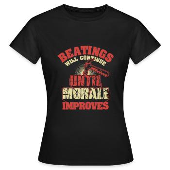 Serrurier - T-shirt Femme - noir - Devant - AI Model Female 172 dark (172cm)