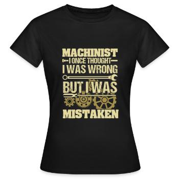 Locksmith - Women's T-Shirt - black - Front - AI Model Female 172 dark (172cm)