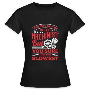 Locksmith - Women's T-Shirt - black - Front - AI Model Female 172 dark (172cm)