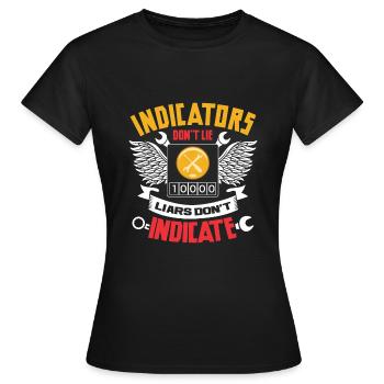 Locksmith - Women's T-Shirt - black - Front - AI Model Female 172 dark (172cm)