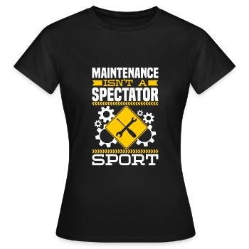 Locksmith - Women's T-Shirt - black - Front - AI Model Female 172 dark (172cm)