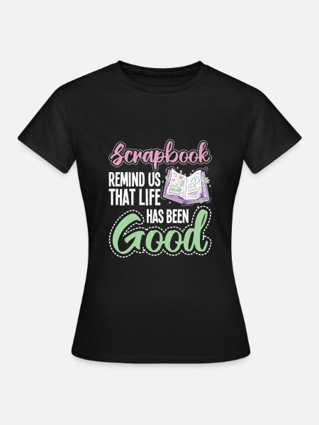 Basteln - Frauen T-Shirt - Schwarz