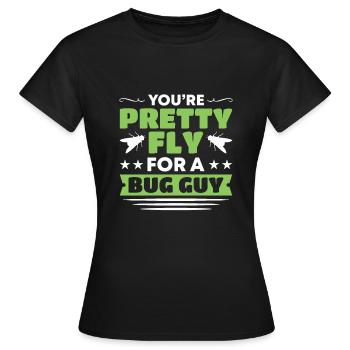 Insects - Women's T-Shirt - black - Front - AI Model Female 172 dark (172cm)