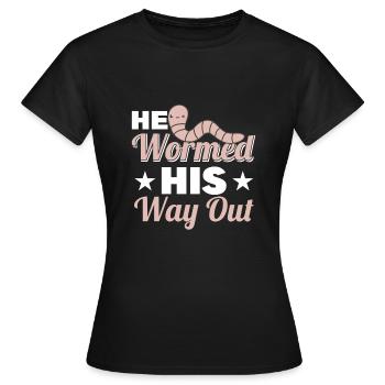 Insects - Women's T-Shirt - black - Front - AI Model Female 172 dark (172cm)