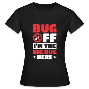 Insects - Women's T-Shirt - black - Front - AI Model Female 172 dark (172cm)