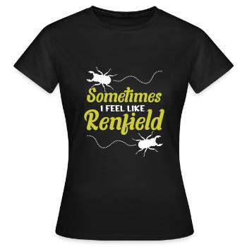 Insects - Women's T-Shirt - black - Front - AI Model Female 172 dark (172cm)