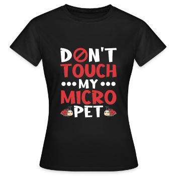 Insekten - Frauen T-Shirt - Schwarz - Vorne - AI Model Female 172 dark (172cm)