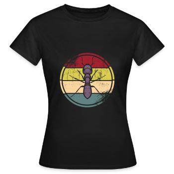Insects - Women's T-Shirt - black - Front - AI Model Female 172 dark (172cm)