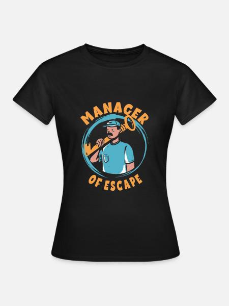 Escape Room - Frauen T-Shirt - Schwarz