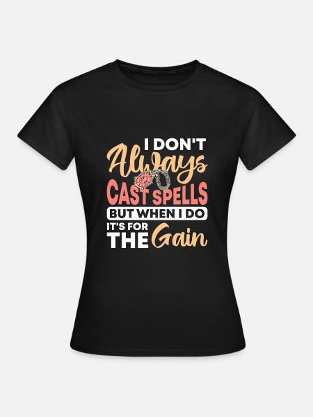 Rollenspiel - Frauen T-Shirt - Schwarz